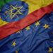EU and Ethiopia Flag